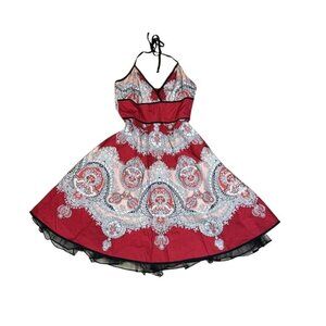 Y2K PAISLEY dress, small size 5